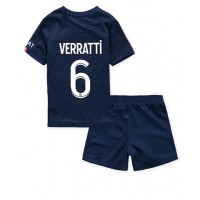 Dres Paris Saint-Germain Marco Verratti #6 Domaci za djecu 2022-23 Kratak Rukav (+ kratke hlače)